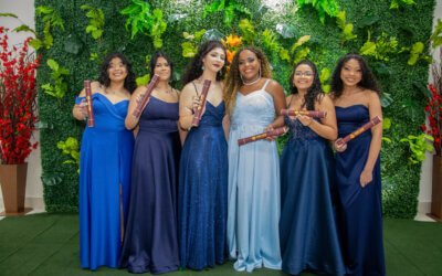 Garotas do projeto Meninas Valentes se formam no Ensino Médio